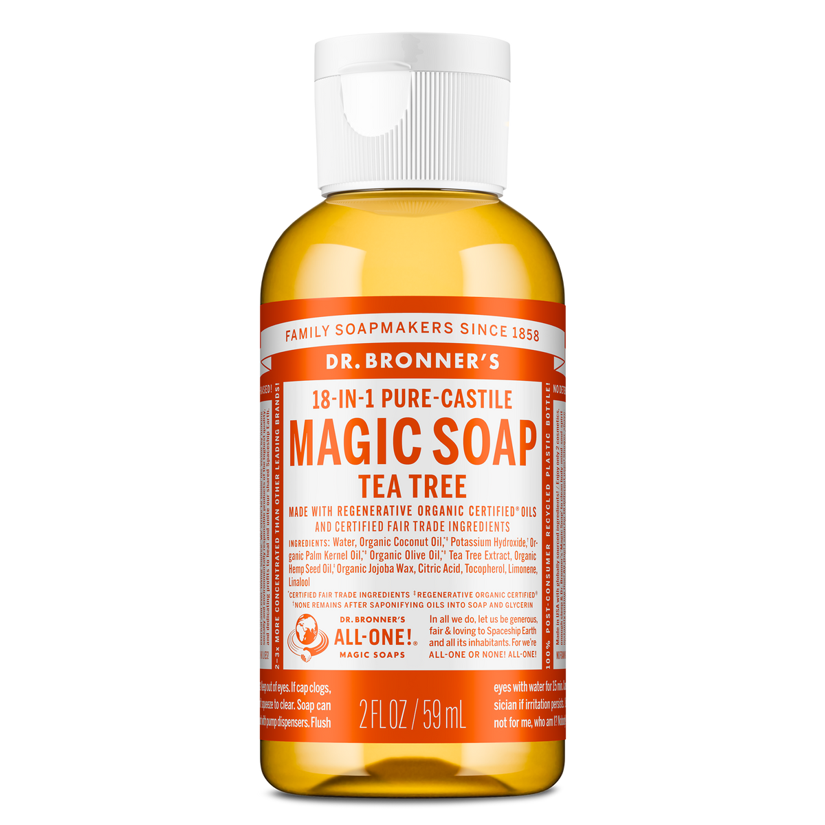 Tea Tree - Pure-Castile Magic Soap